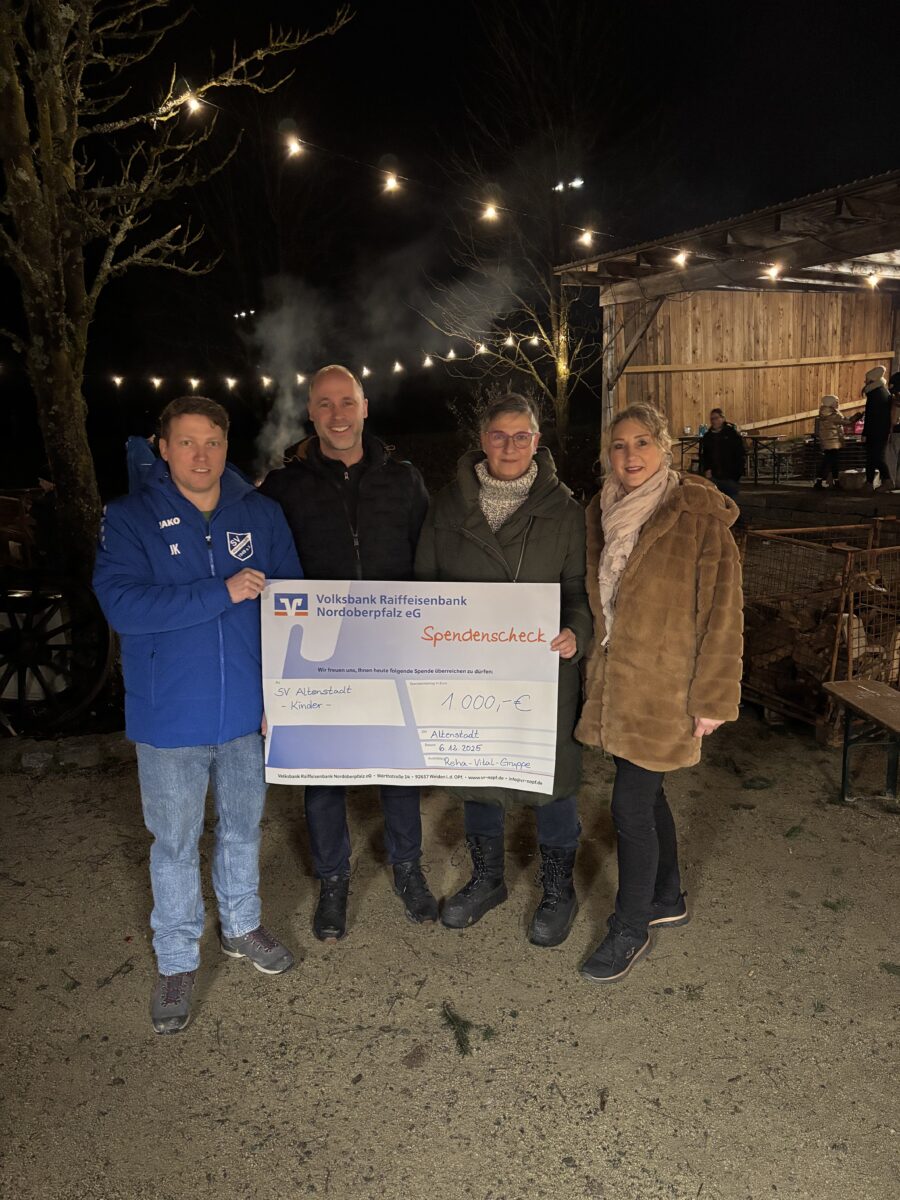 Tausend Euro für die Kinder des Sportvereins