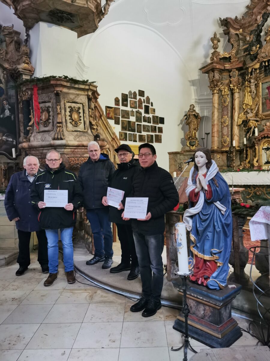 Kapellenverein spendet dreimal in Heinersreuth