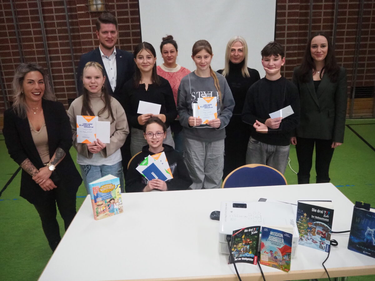 Johanna Schmidt gewinnt Vorlesewettbewerb in Erbendorf