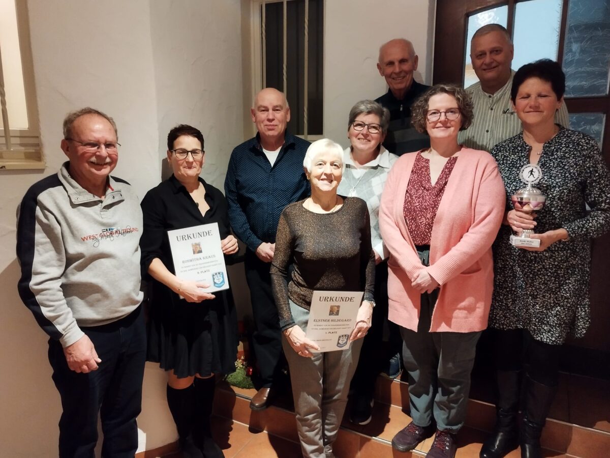 Jubiläum und Ehrungen bei der Nordic-Walking-Abteilung des TSV Pressath
