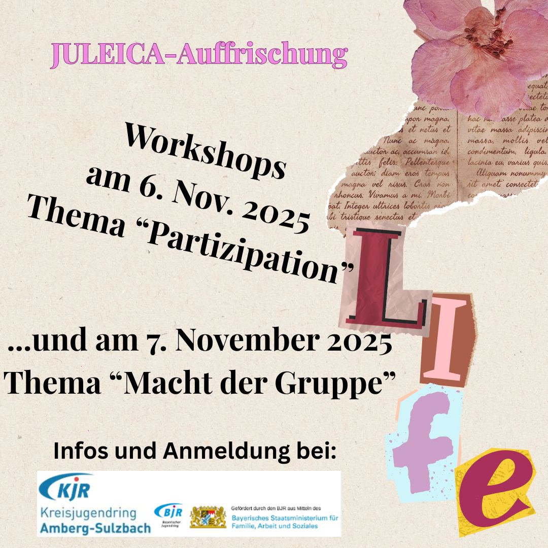 Workshop Thema "Macht der Gruppe" - auch als JULEICA-Auffrischung!