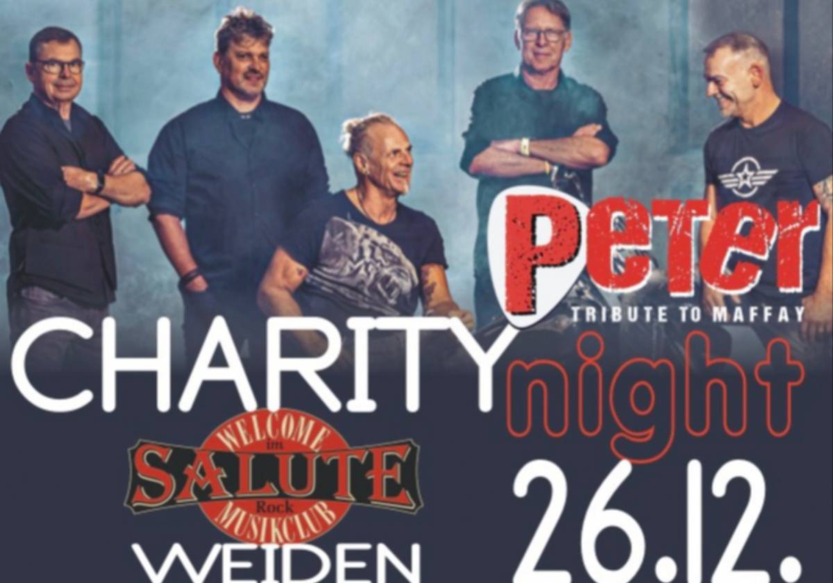 Konzertabend: PETER - Tribute to Maffay rockt Weiden