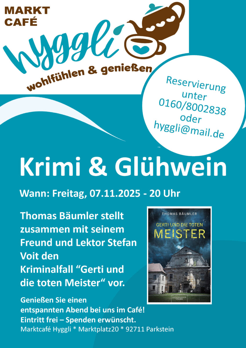 Krimilesung mit Glühwein