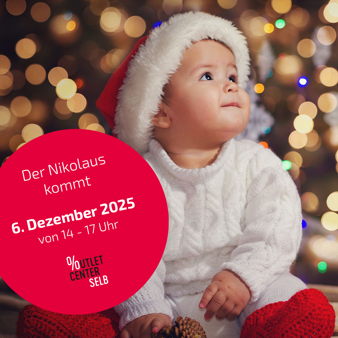 Nikolaus im Outlet Center Selb