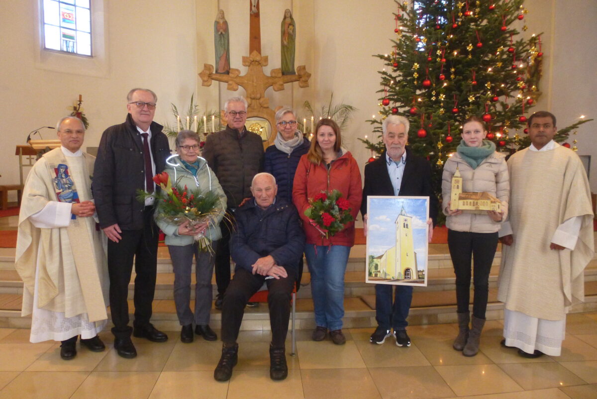 Fast 60 Jahre Mesner in Weiherhammer: Pfarrgemeinde verabschiedet Alfons Bogner