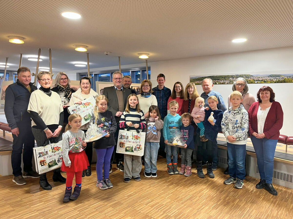 Postkartenaktion in Schwandorf kürt elf Gewinnerinnen und Gewinner