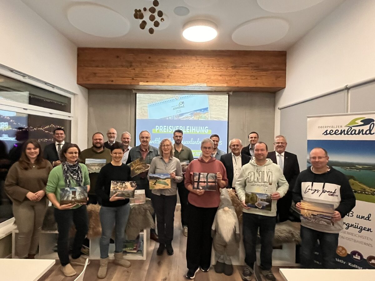 Gewinnerfotos für den Oberpfälzer Seenland-Kalender 2026 prämiert