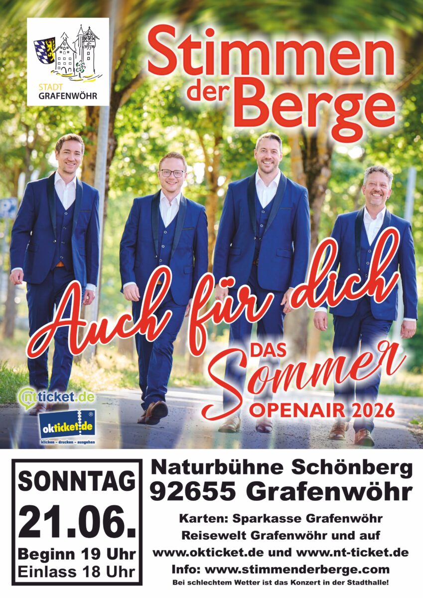 Stimmen der Berge: "Auch für dich" - Sommer Open Air