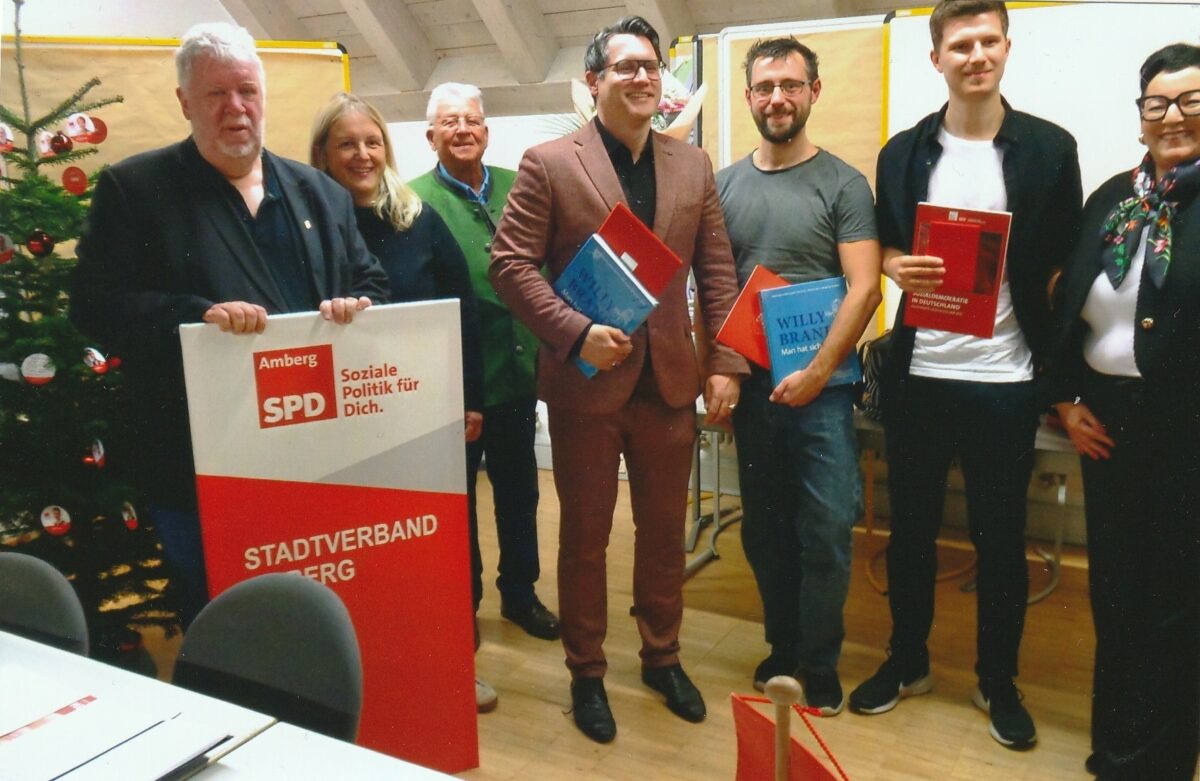 SPD Amberg stellt Wahlprogramm vor – Ehrungen und politische Impulse