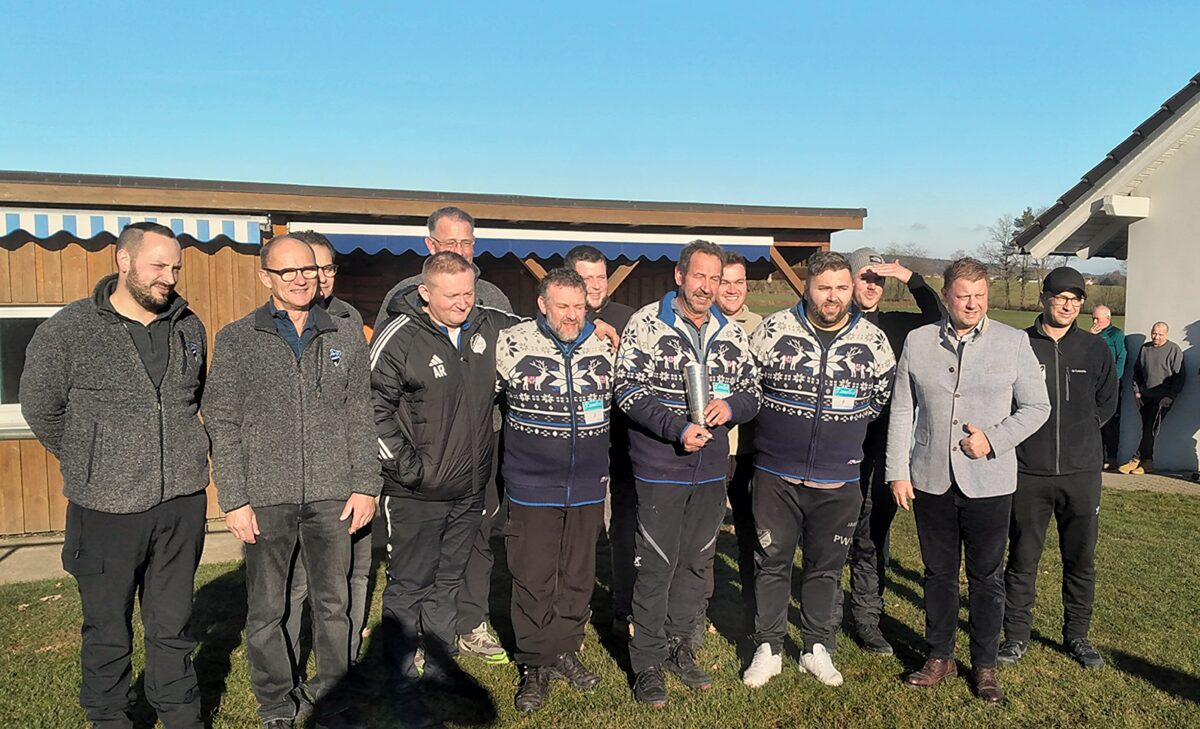 SV Steinmühle holt Eisstock-Landkreispokal in Waldsassen