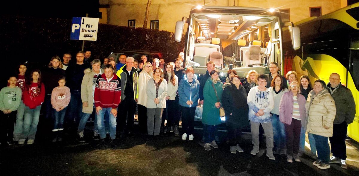 Siedlergemeinschaft Waldthurn- Weihnachtsfahrt nach Salzburg
