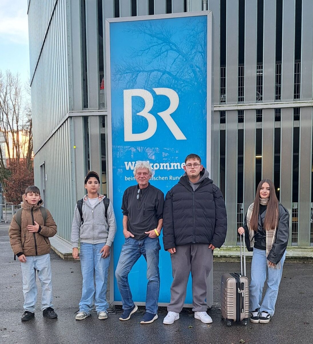 Lernen von den Profis: Pressather Schulfunk-Team zu Gast beim Bayerischen Rundfunk