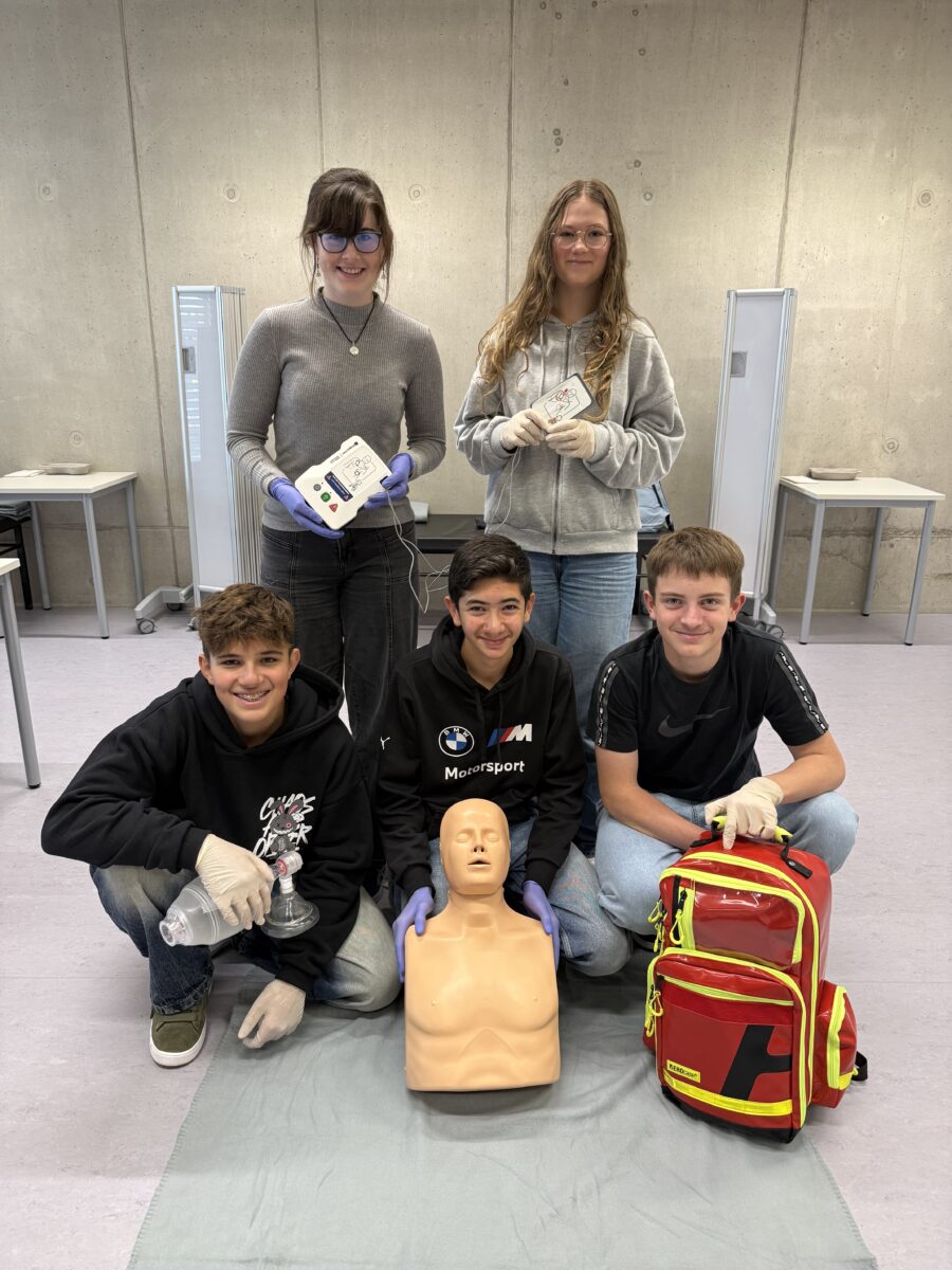 Schulteam stärkt Erste Hilfe an der Realschule Kemnath