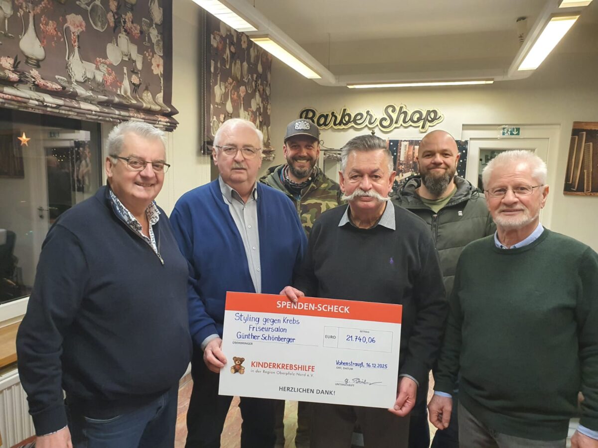 Styling gegen Krebs sammelt 21.740 Euro in der Oberpfalz Nord