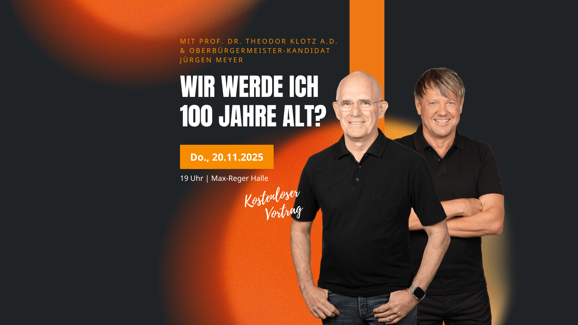 Vortragsabend "Wie werde ich 100 Jahre alt"?