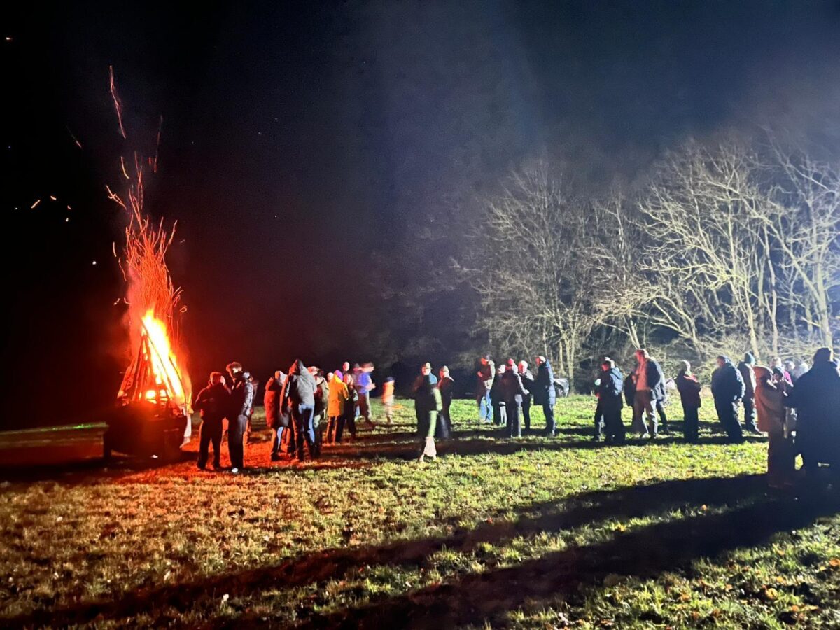 Wintersonnwendfeier der CSU in Tröglersricht