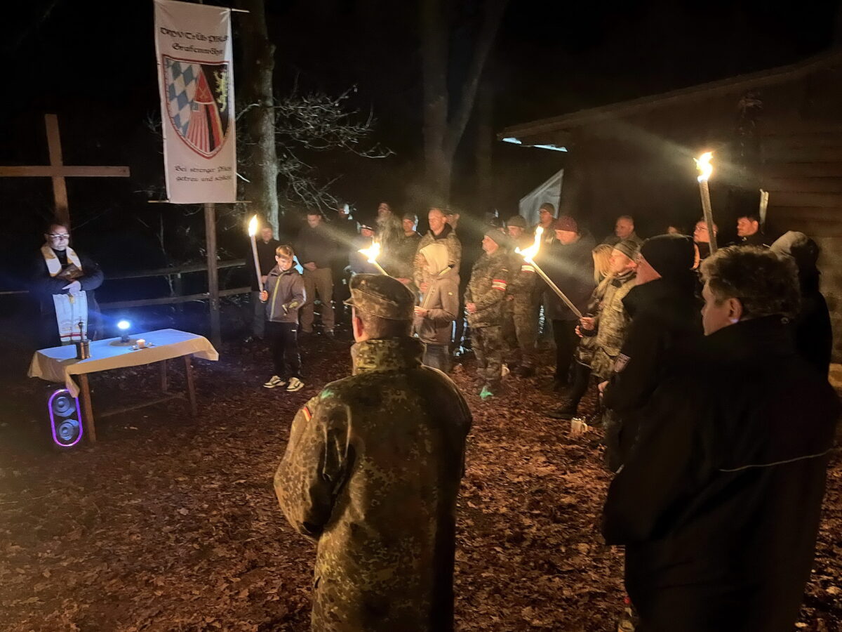 Bundeswehr-Feuerwerker luden zur Barbarafeier ein