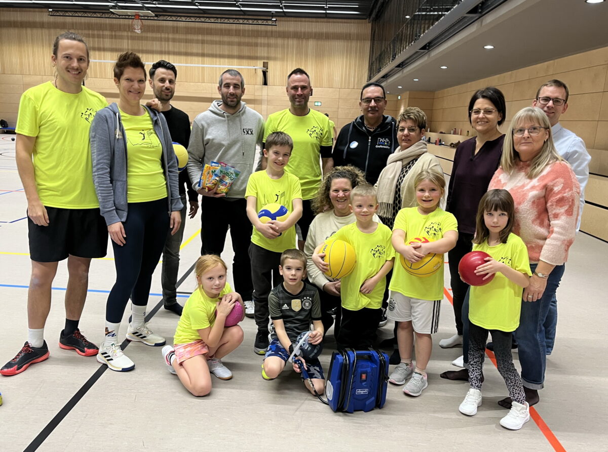 Luft für die SV-Kinder-Ballsportgruppe