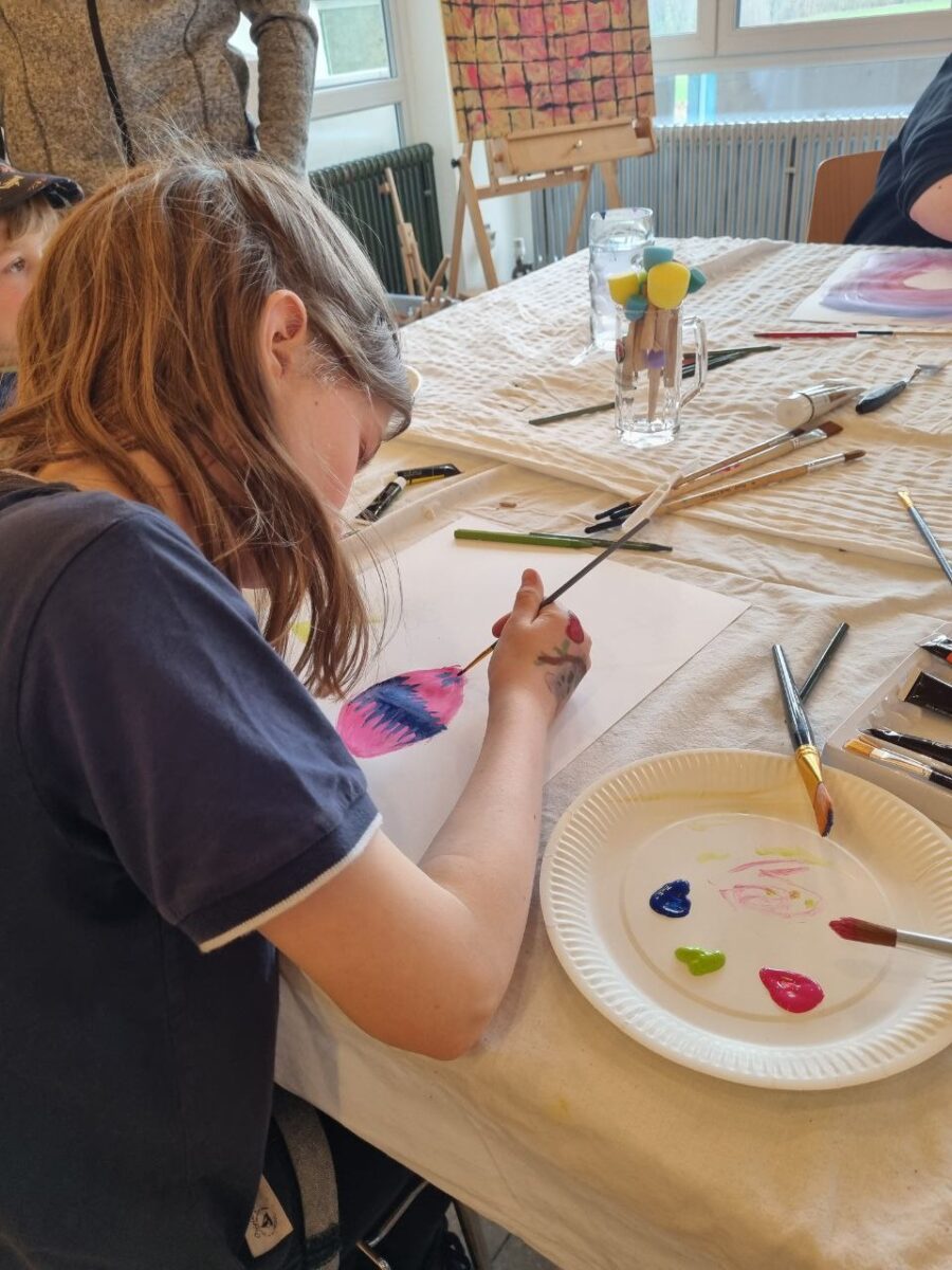 Malwerkstatt in den Herbstferien