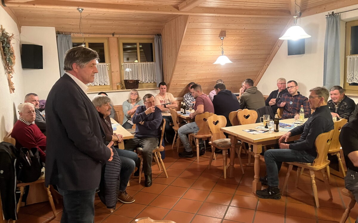 CSU im Gespräch mit den Gößenreuthern