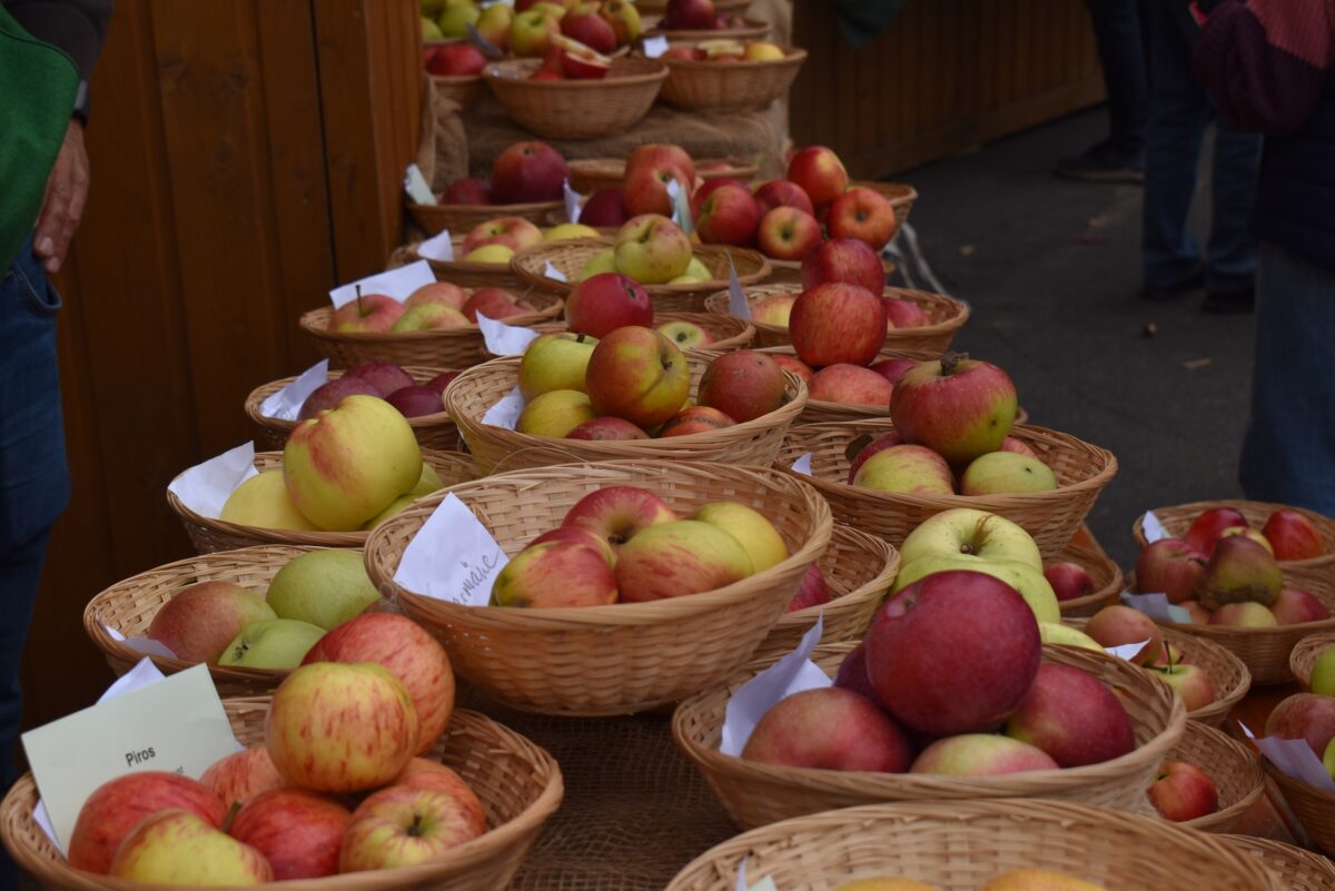 Traditionelle Ernte- und Obstbörse
