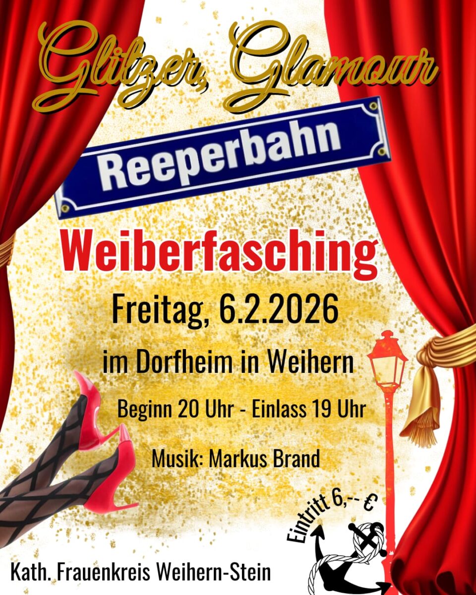 Weiberfasching im Weiherner Dorfheim