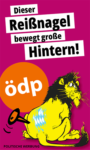 ÖDP Werbung Kommunalwahl