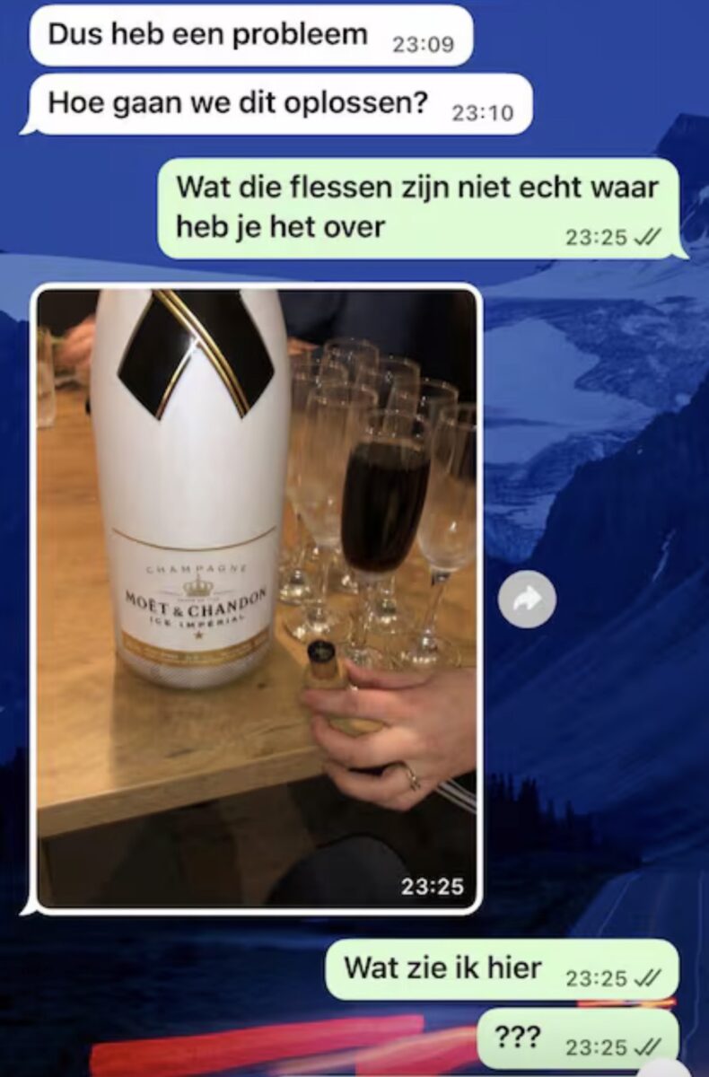 Tödlicher Champagner: Zeuge aus Niederlande kommt nicht - aber gibt Interview