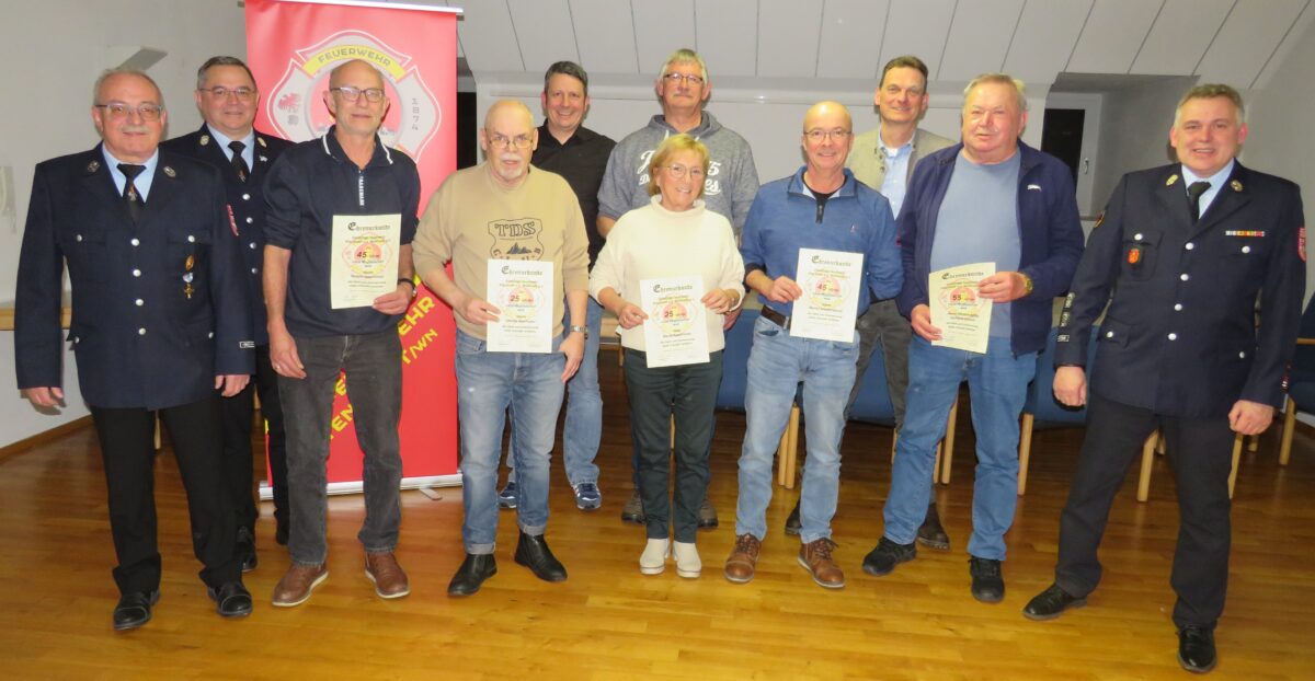 Freiwillige Feuerwehr bewältigt 113 Einsätze