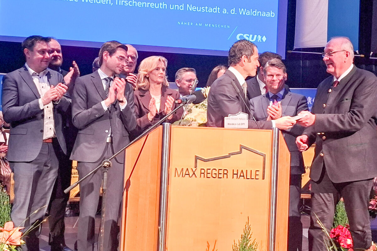 Bezirkstagspräsident bei Neujahrsempfang der CSU: "Wegducken ist 2026 nicht mehr möglich"