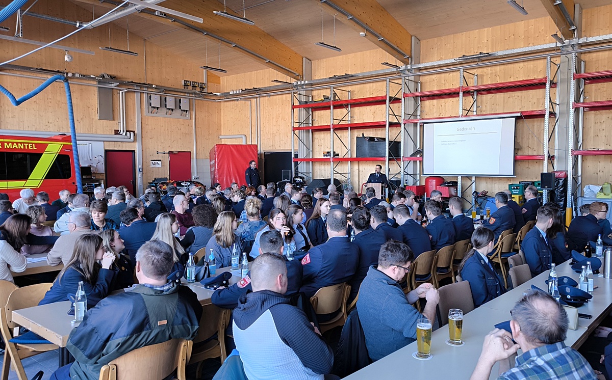 Die Feuerwehr Markt Mantel hat nun eine etwas jüngere Führungsspitze