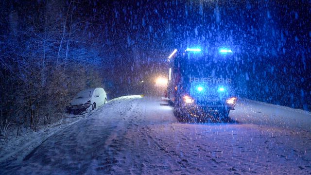 Frontalzusammenstoß in Schnaittenbach mit vier Leichtverletzten