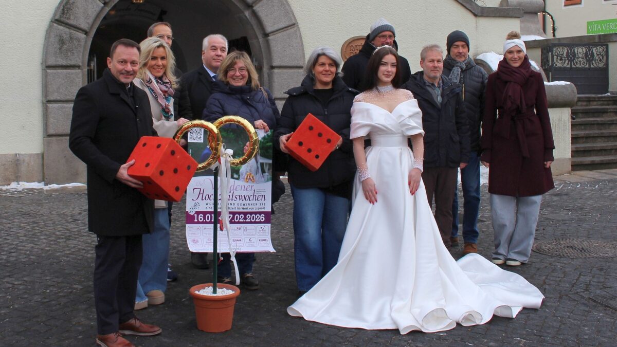 Weidener Hochzeitswochen: mit Würfelglück zur Traumhochzeit