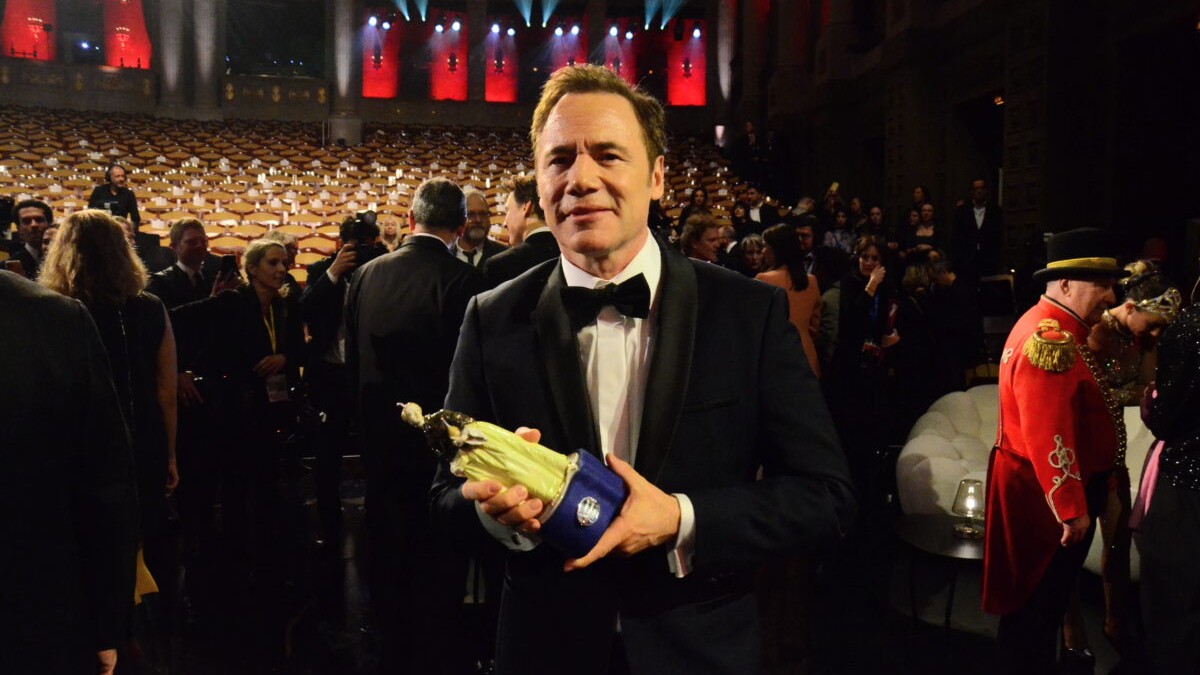 Michael "Bully" Herbig, Franz Eberhofer und ein Oberpfälzer beim "Bayerischen Filmpreis"