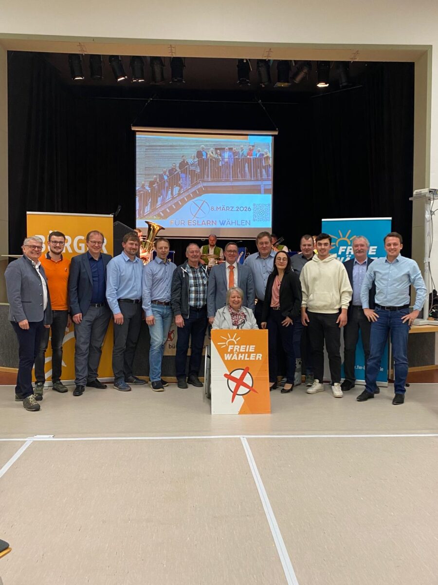 FWG stellt Kandidaten und Projekte in Eslarn vor