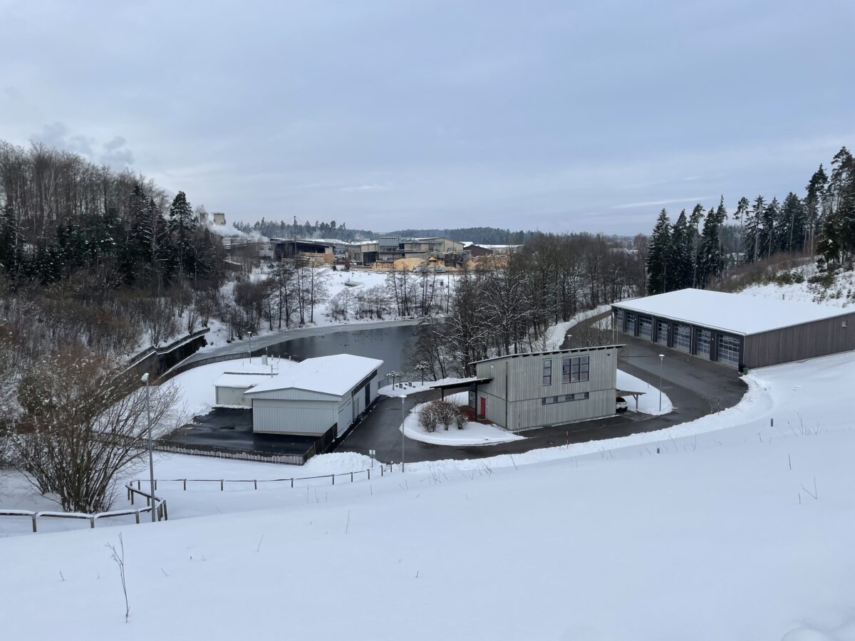 Warnung vor Eisbruch am Liebensteinspeicher in Liebenstein