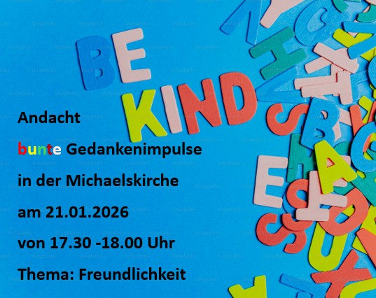 Andacht - bunte Gedankenimpulse