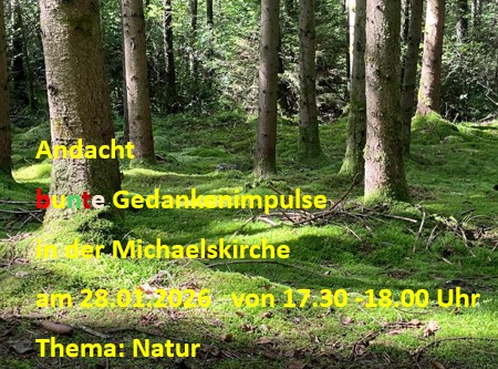 Andacht - bunte Gedankenimpulse