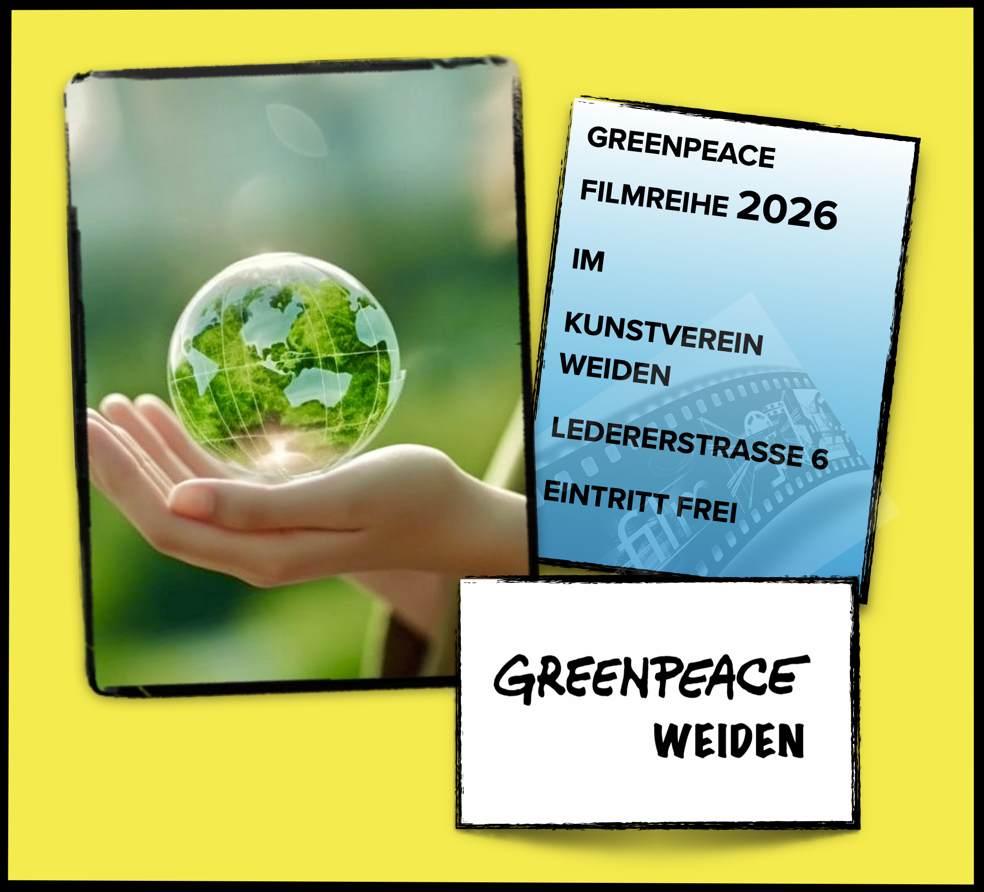 Greenpeace Weiden Filmreihe 2026: "Das Geheimnis des Bienensterbens"