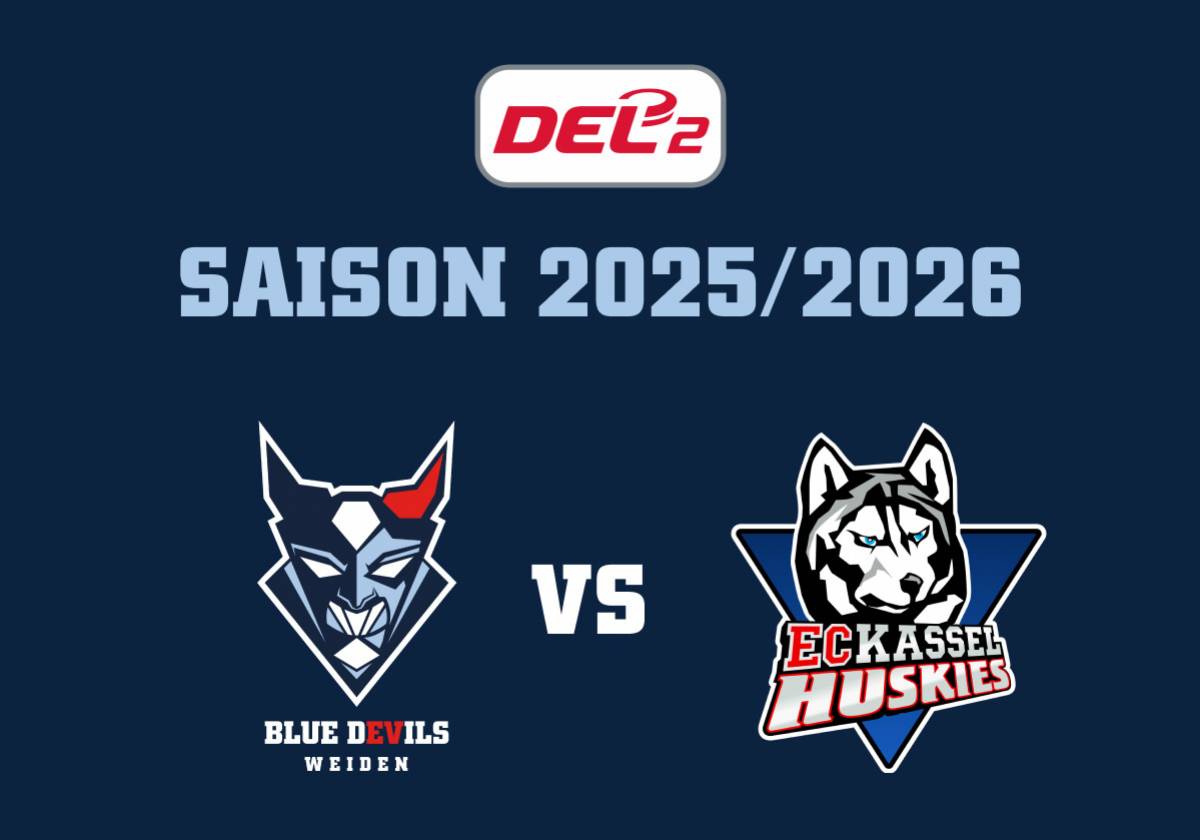 Blue Devils Weiden vs. Kassel Huskies: Duell in Weiden