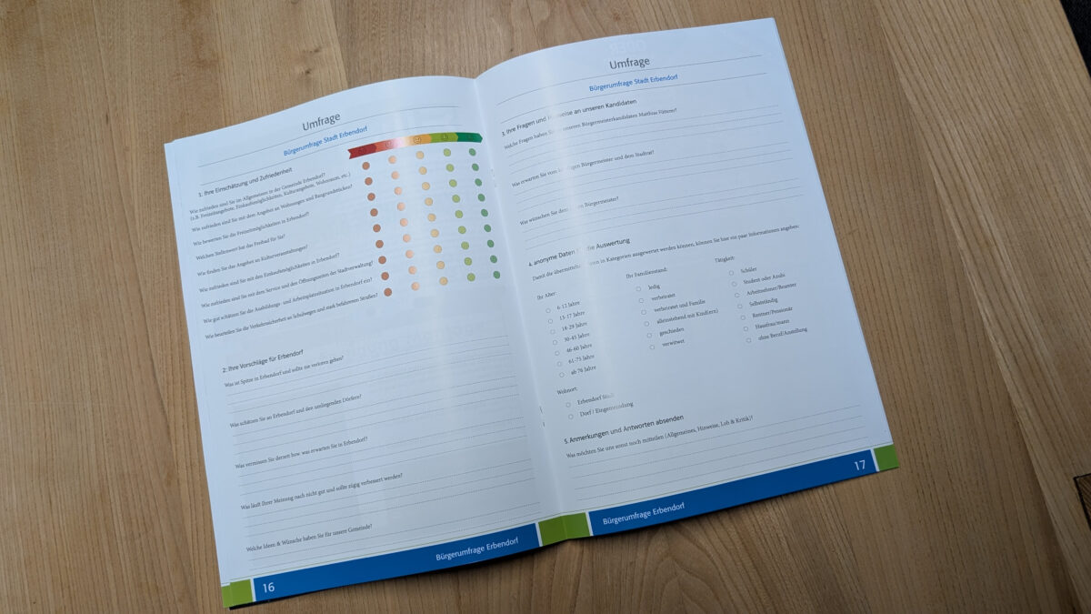 CSU-Bürgerumfrage in Erbendorf mit über 200 Teilnehmenden