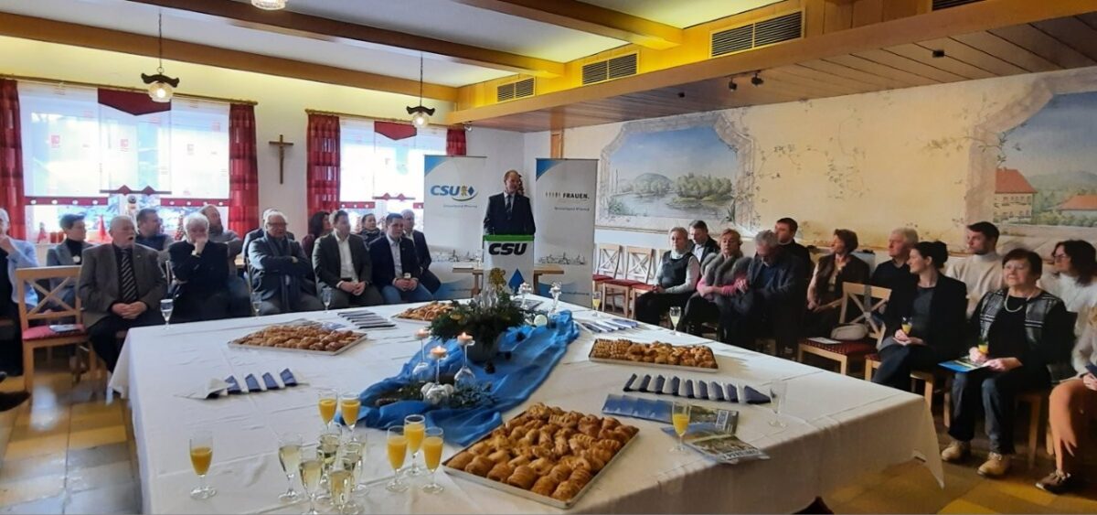 Neujahrsempfang der CSU Pfreimd bietet Parkett für den Wahlkampfauftakt