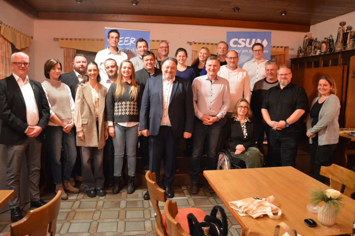 CSU stellt Zukunftsprogramm vor und zieht Bilanz in Teublitz