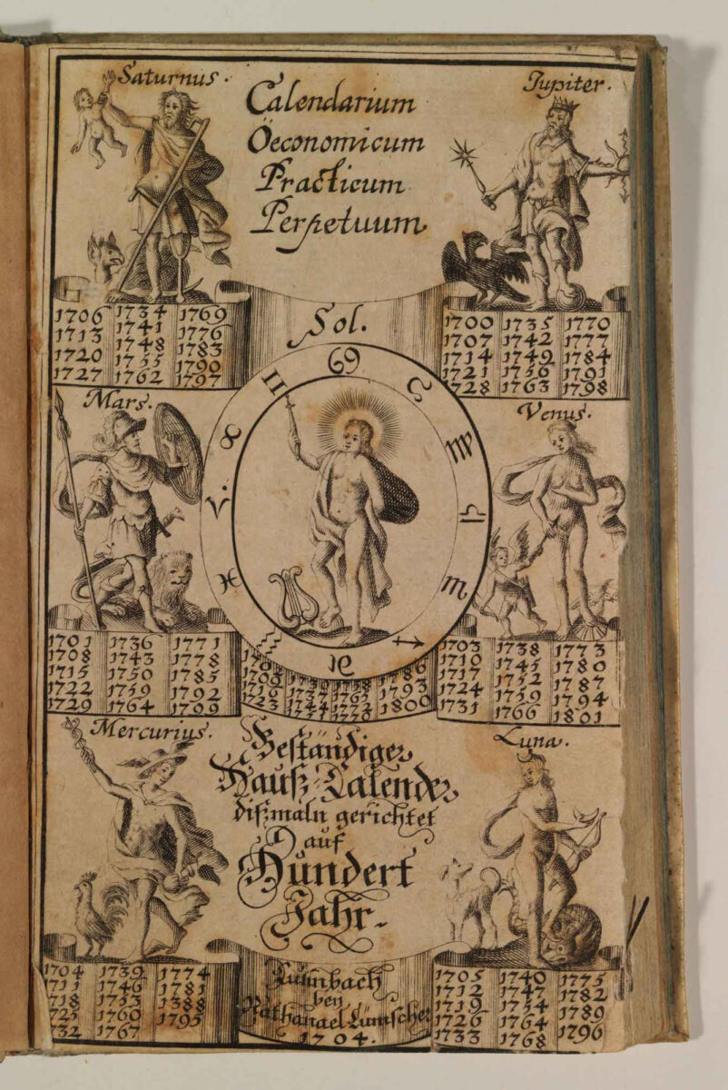 Der Hundertjährige Kalender und der Orden der Zisterzienser