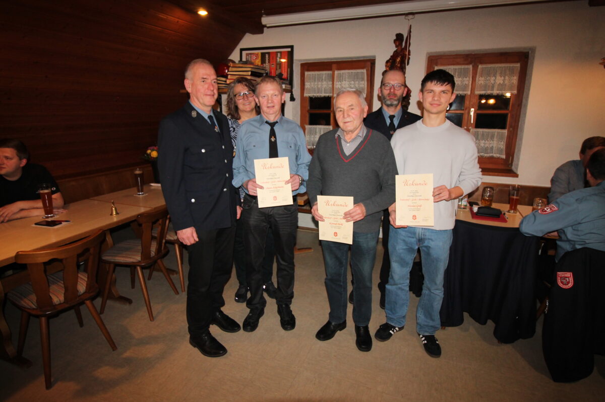 Freiwillige Feuerwehr Feilersdorf bestätigt Stefan Lex für dritte Amtszeit