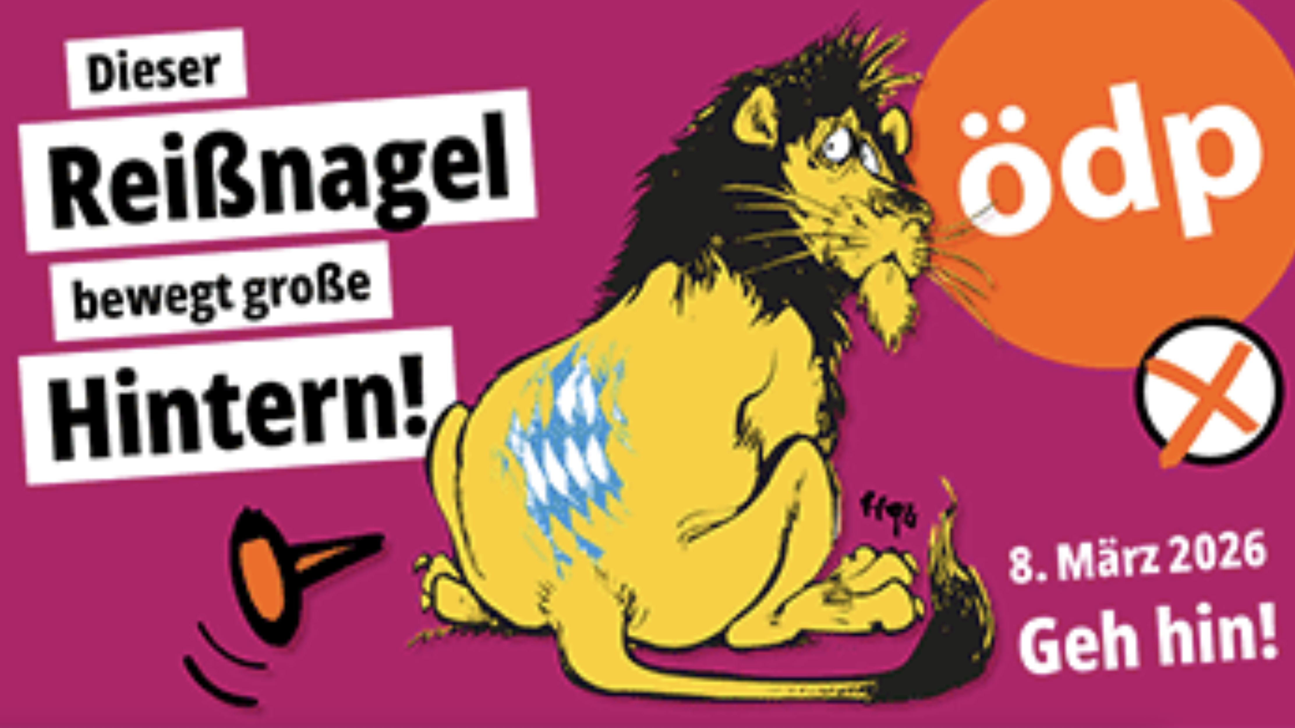 ÖDP Wahlstand Weiden