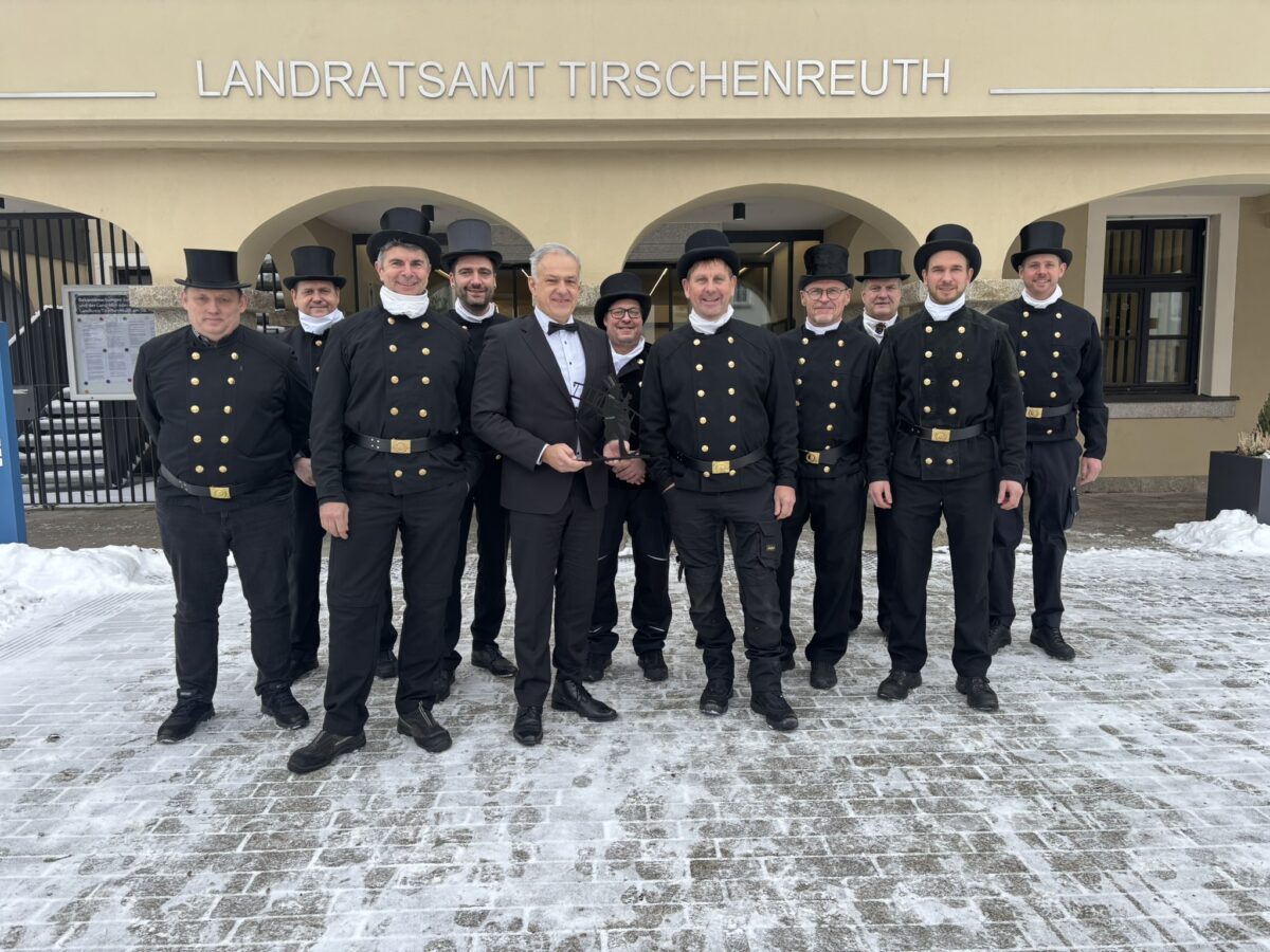 Landrat würdigt Schornsteinfeger beim Neujahrsempfang in Tirschenreuth