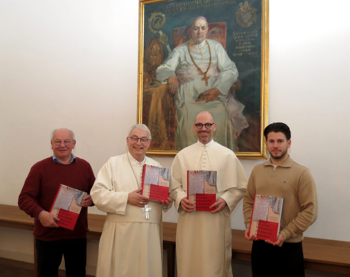 Neues Professbuch für Kloster Speinshart vorgestellt