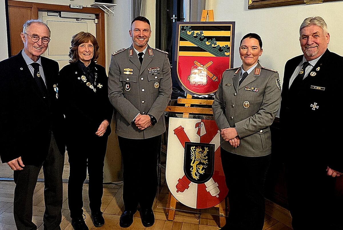 Neujahrsempfang der Panzerartillerie dankt Weiden und blickt voraus