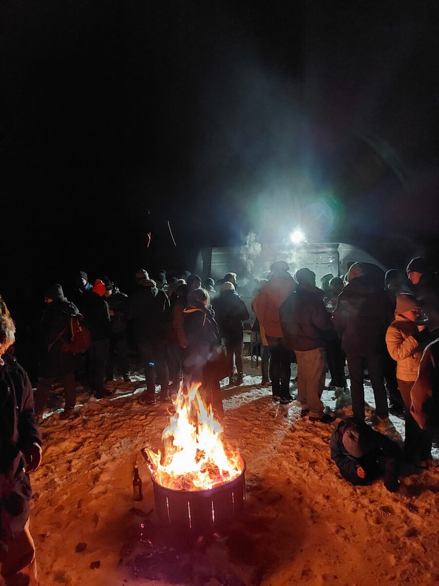 Neujahrswanderung begeistert rund 55 Teilnehmer in Eslarn